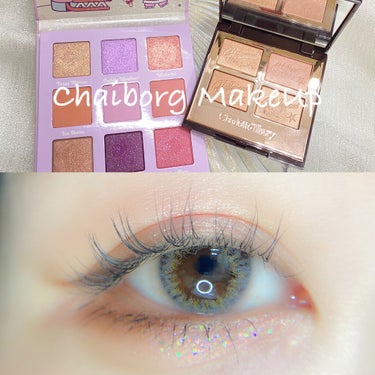 ▶︎Charlotte Tilbury
Hollywood Flawless Filter Eye Palette
平行四辺形を意識してアイシャドウを乗せたら
▶︎colourpop SnowMuchF