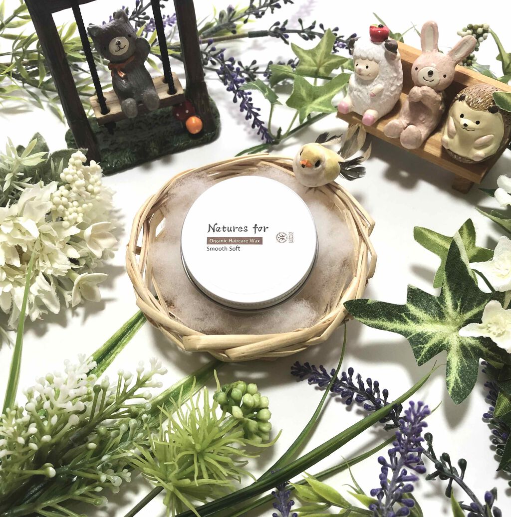 オーガニックヘアケアワックス スムースソフト/Natures for/ヘアワックス・クリームを使ったクチコミ(1枚目)