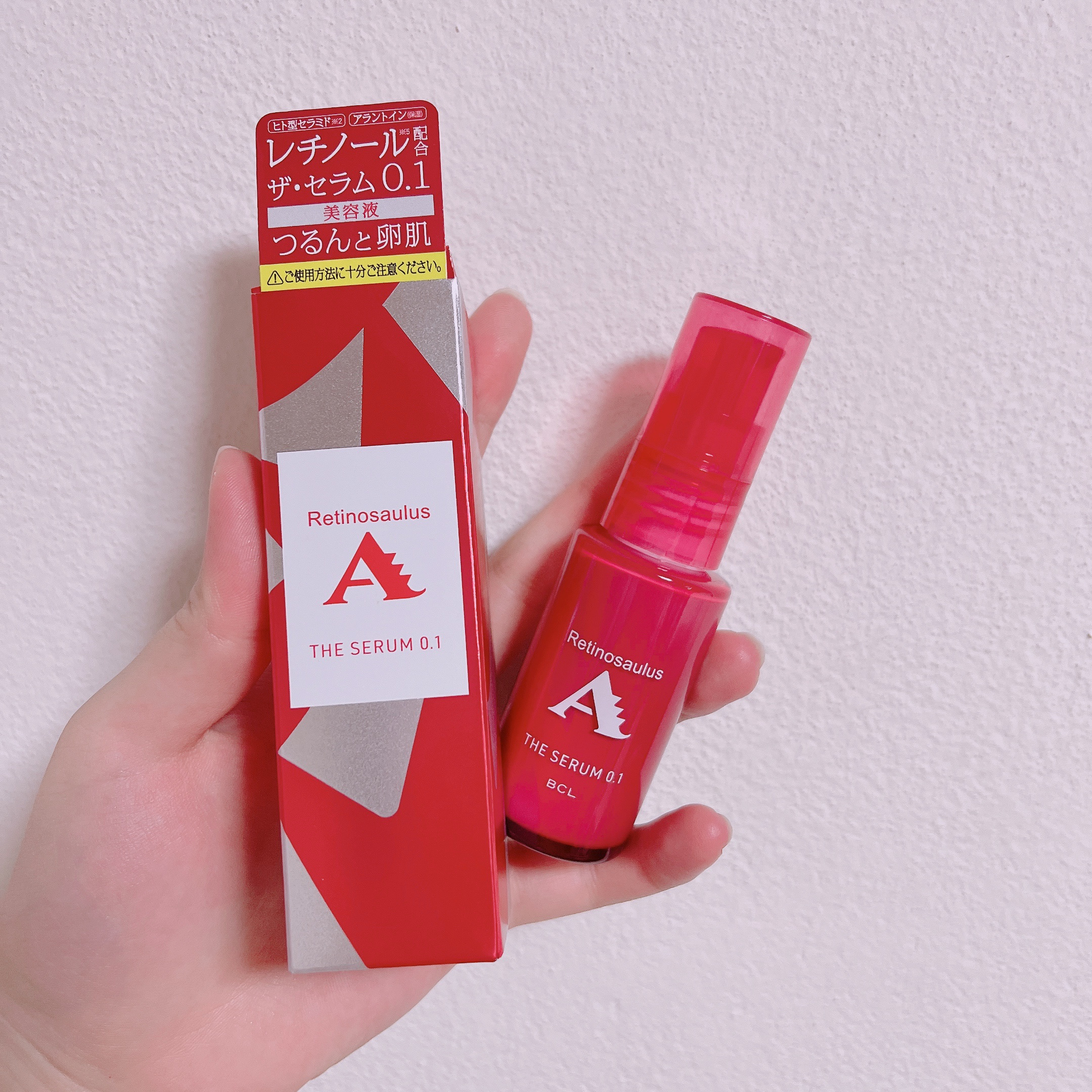 ザ  セラム  0.1/レチノサウルスA/美容液を使ったクチコミ（1枚目）