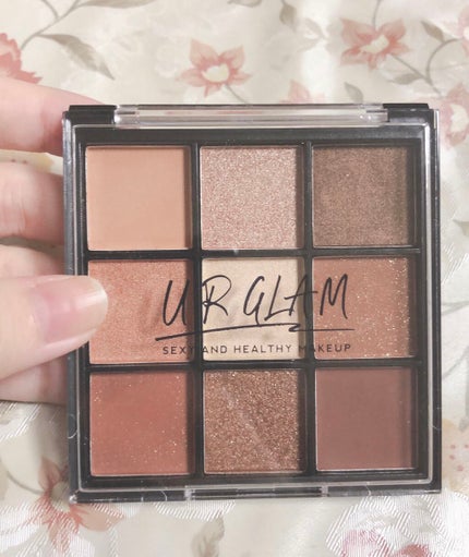 UR GLAM BLOOMING EYE COLOR PALETTE/U R GLAM/アイシャドウパレットを使ったクチコミ(1枚目)