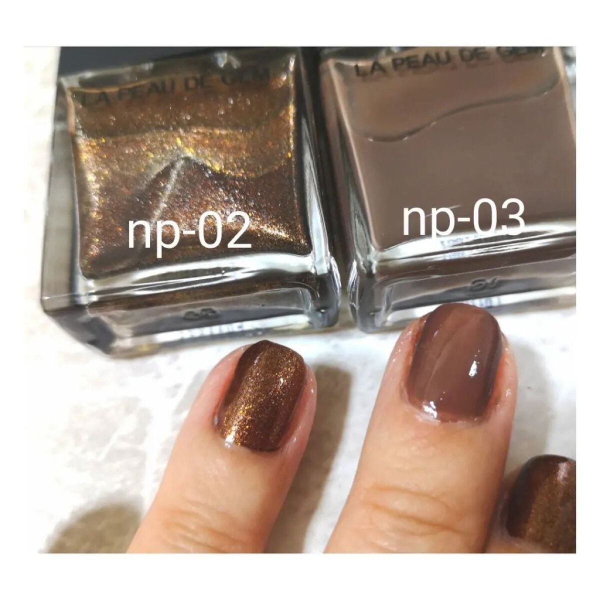 LA PEAU DE GEM nail polish/la peau de gem./マニキュアを使ったクチコミ(5枚目)