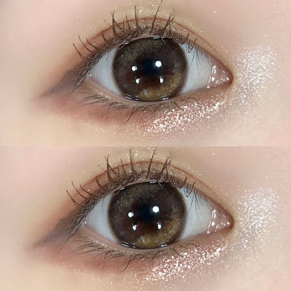 ORIANA EDGE+1DAY/蜜のレンズ/ワンデー(1DAY)カラコンを使ったクチコミ(2枚目)