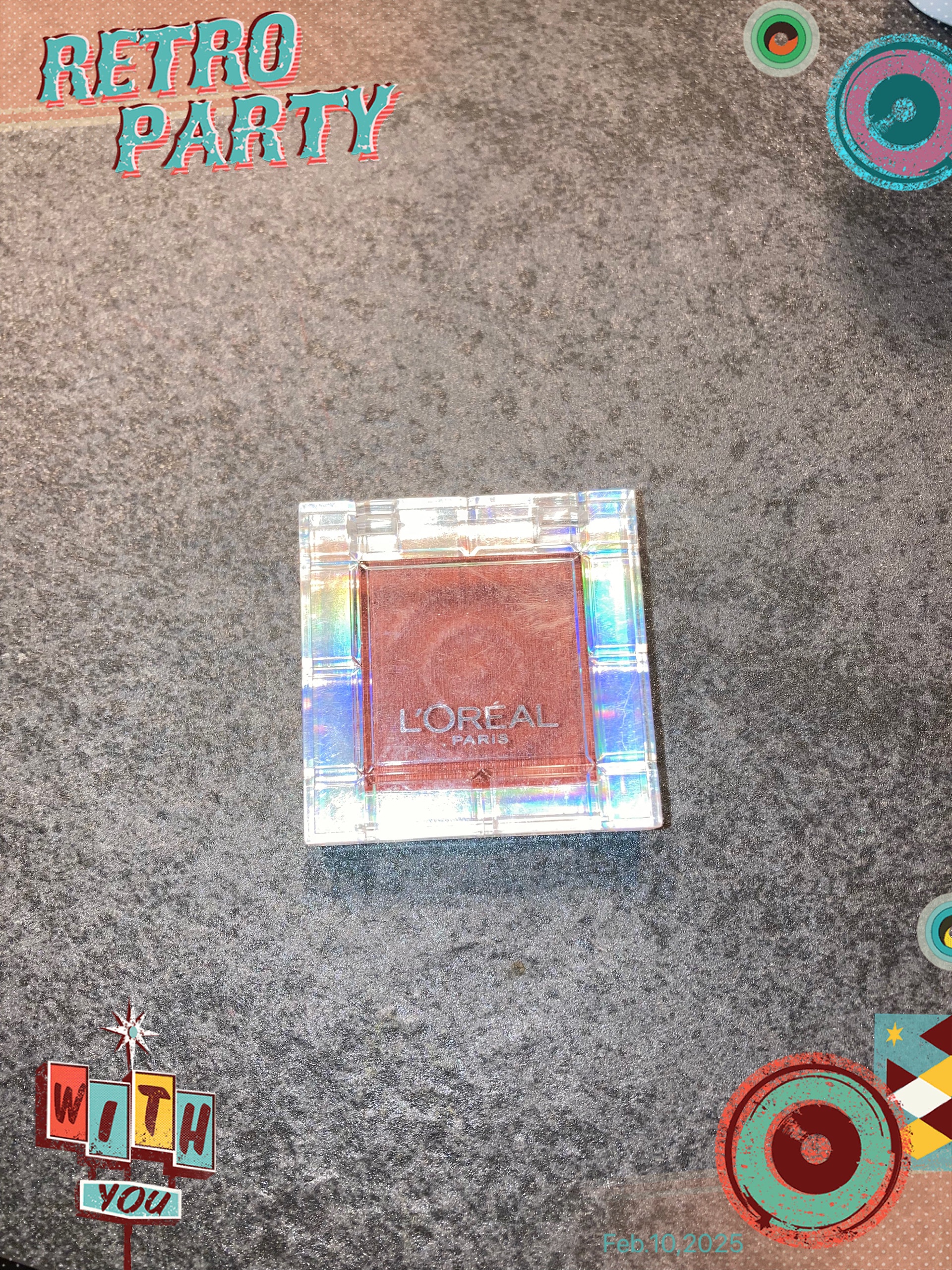 カラークイーン オイルシャドウ/ロレアル パリ/単色アイシャドウを使ったクチコミ（1枚目）