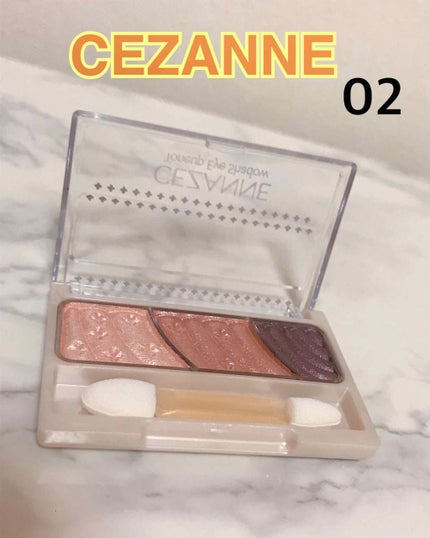 トーンアップアイシャドウ/CEZANNE/アイシャドウパレットを使ったクチコミ(1枚目)