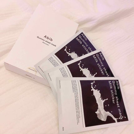 ガムシートマスク コラーゲン※10ミルク※11ステッカー/Abib /シートマスク・パックを使ったクチコミ(1枚目)