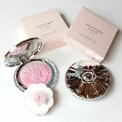 ジルスチュアート パステルペタル ブラッシュ/JILL STUART/パウダーチークを使ったクチコミ(8枚目)