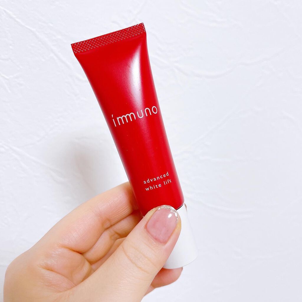  アドバンスド ホワイトリフト /immuno/フェイスクリームを使ったクチコミ（1枚目）