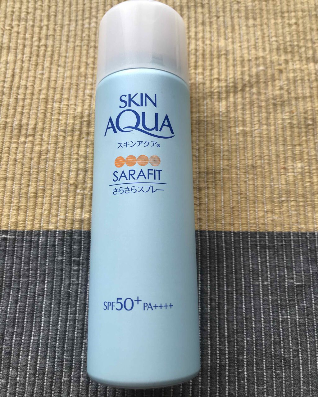 サラフィットUV さらさらスプレー 無香料/スキンアクア/日焼け止め・UVケアを使ったクチコミ（1枚目）