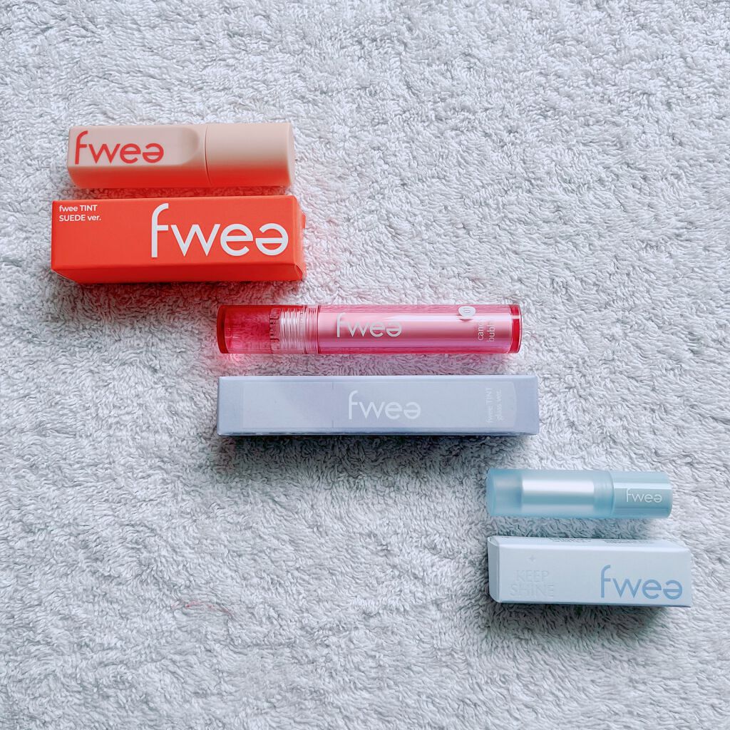 フィーティントスエード 08 モーニンググロー/fwee/リップティントを使ったクチコミ（1枚目）