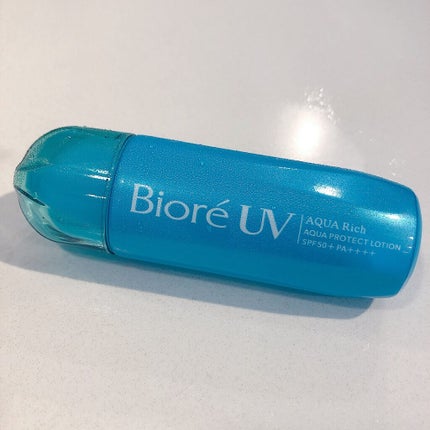 ビオレUV アクアリッチ アクアプロテクトローション(水層パック)/ビオレ/日焼け止めローションを使ったクチコミ(1枚目)