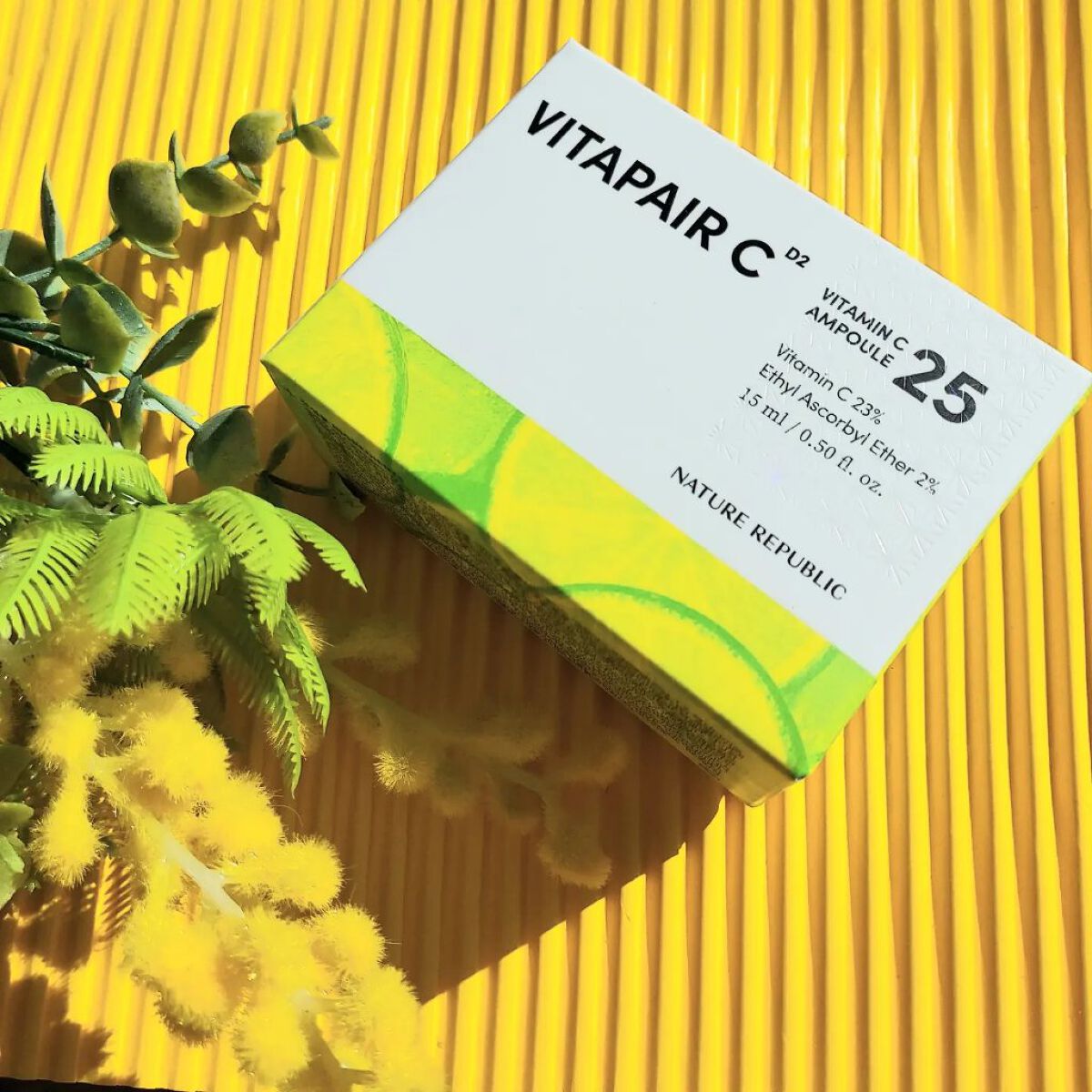 ビタペアC ビタミンC25アンプル/ネイチャーリパブリック/美容液を使ったクチコミ（2枚目）