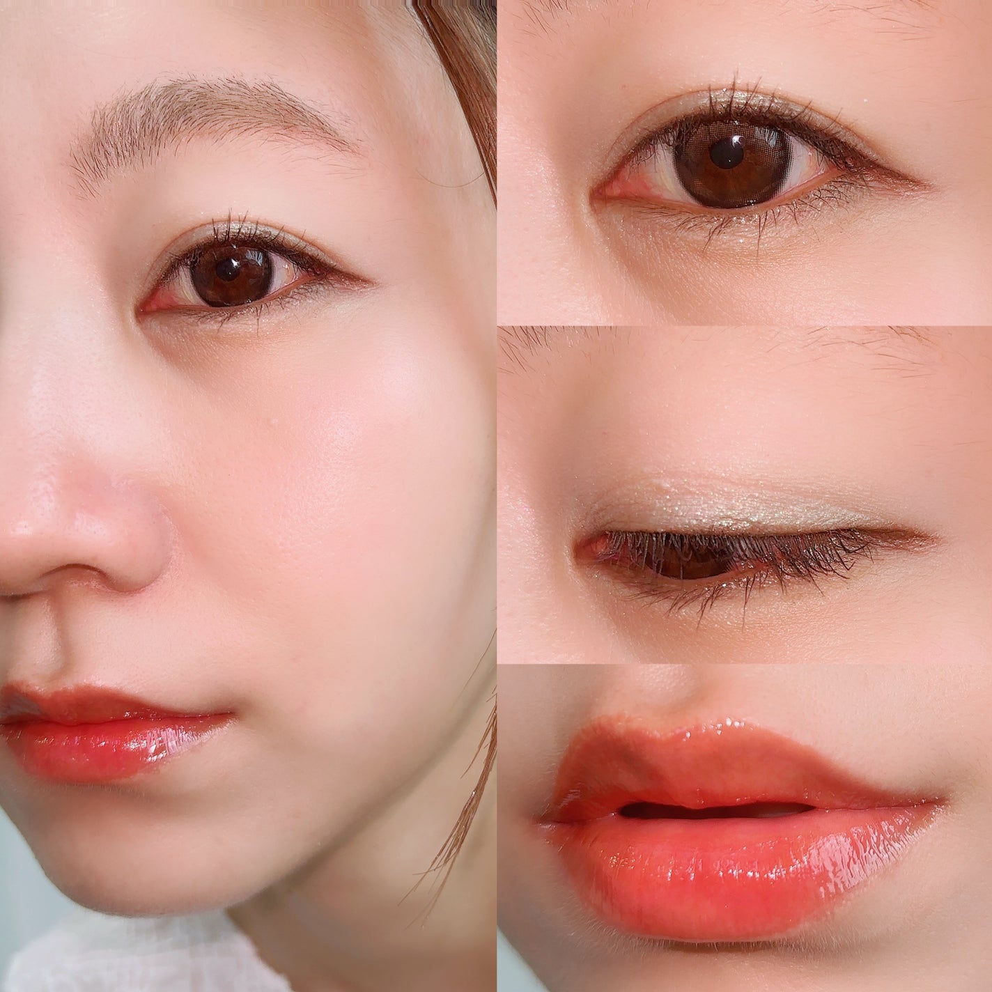 ソフトブラーリングアイパレット/wakemake/アイシャドウパレットを使ったクチコミ(2枚目)