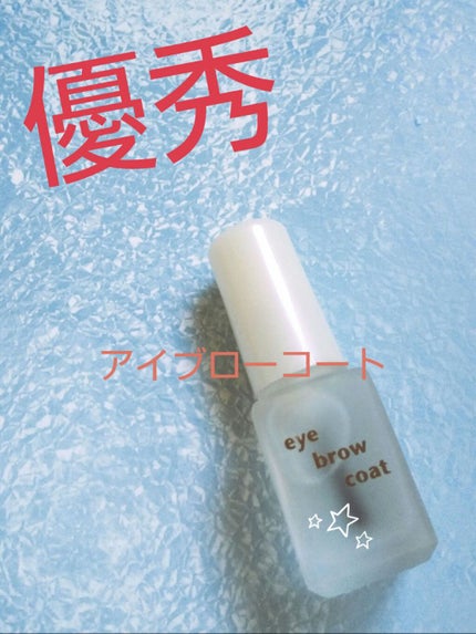 エバビレーナ アイブローコート/DAISO/アイブロウコートを使ったクチコミ(1枚目)