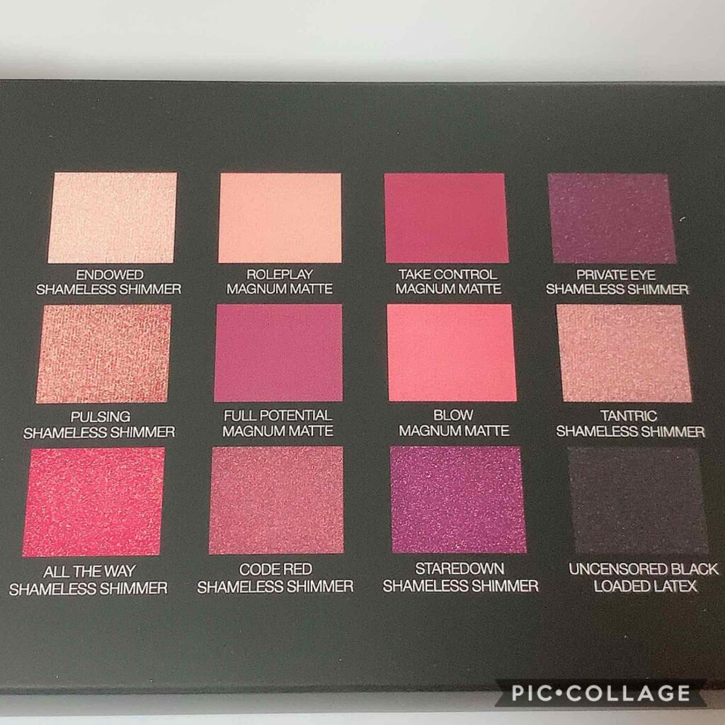 エクストリームエフェクト アイシャドーパレット/NARS/アイシャドウパレットを使ったクチコミ（2枚目）