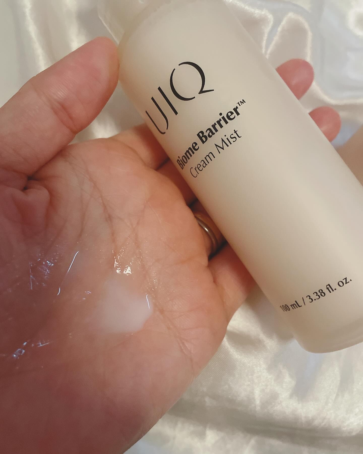 バイオームバリア クリームミスト/UIQ/ミスト状化粧水を使ったクチコミ（2枚目）