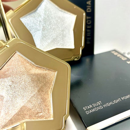 スターダストダイヤモンドハイライトパウダー/PERFECT DIARY/パウダーハイライトを使ったクチコミ(8枚目)