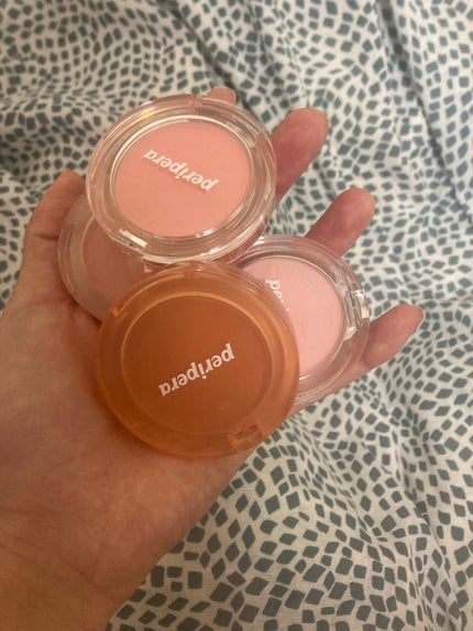 ピュア ブラッシュド サンシャイン チーク/PERIPERA/パウダーチークを使ったクチコミ(2枚目)