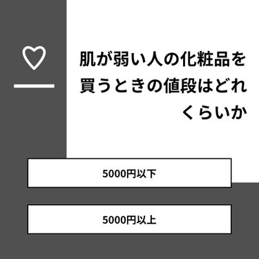 まなみ on LIPS 「【質問】肌が弱い人の化粧品を買うときの値段はどれくらいか【回答..」（1枚目）