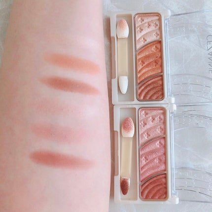 トーンアップアイシャドウ/CEZANNE/アイシャドウパレットを使ったクチコミ(2枚目)