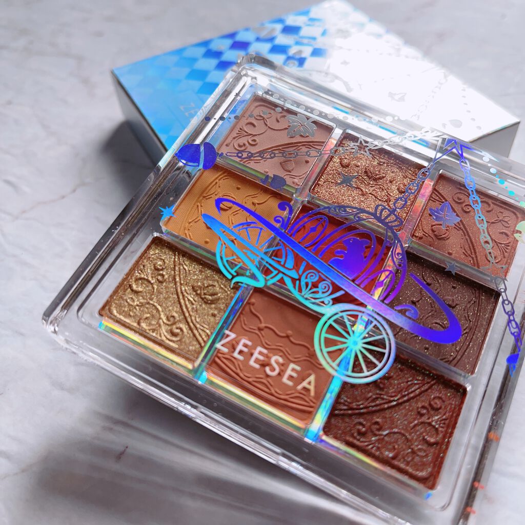 クォーツ 9色アイシャドウパレット(ドリームランドアイシャドウ)/ZEESEA/アイシャドウパレットを使ったクチコミ(1枚目)