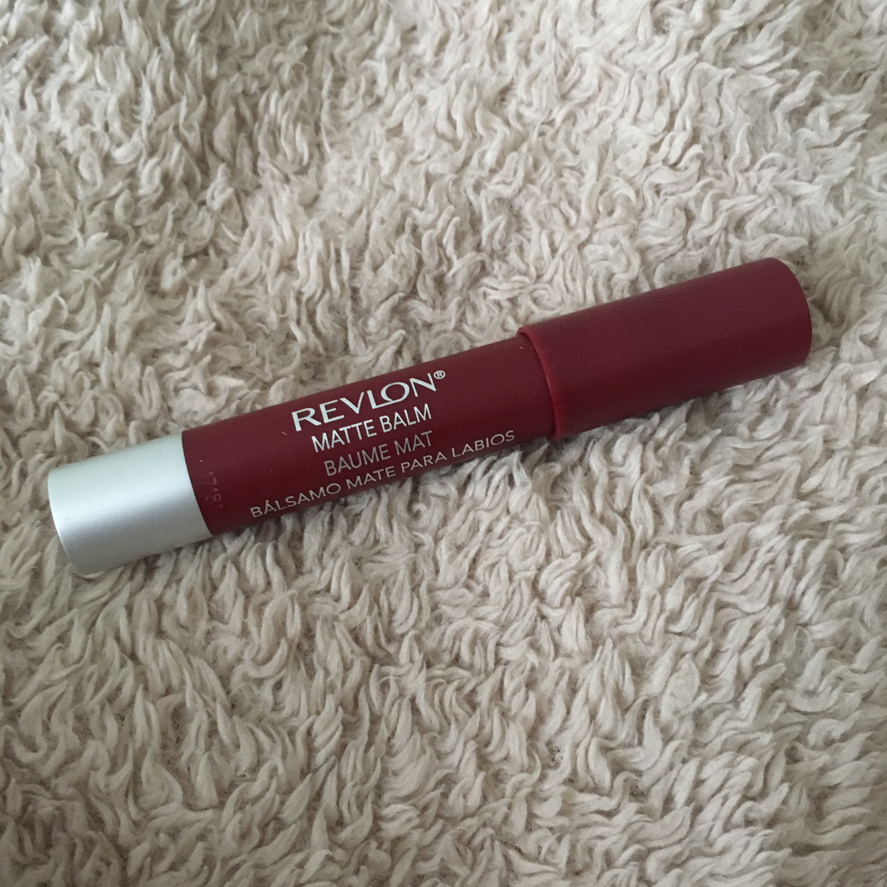 マット バーム #70 ファイアリー/REVLON/口紅を使ったクチコミ（1枚目）