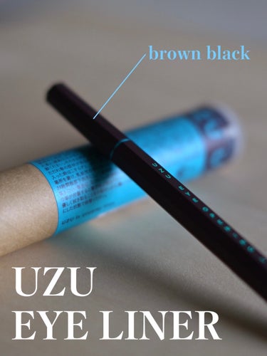 EYE OPENING LINER ブラウンブラック/UZU BY FLOWFUSHI/アイライナーを使ったクチコミ（1枚目）