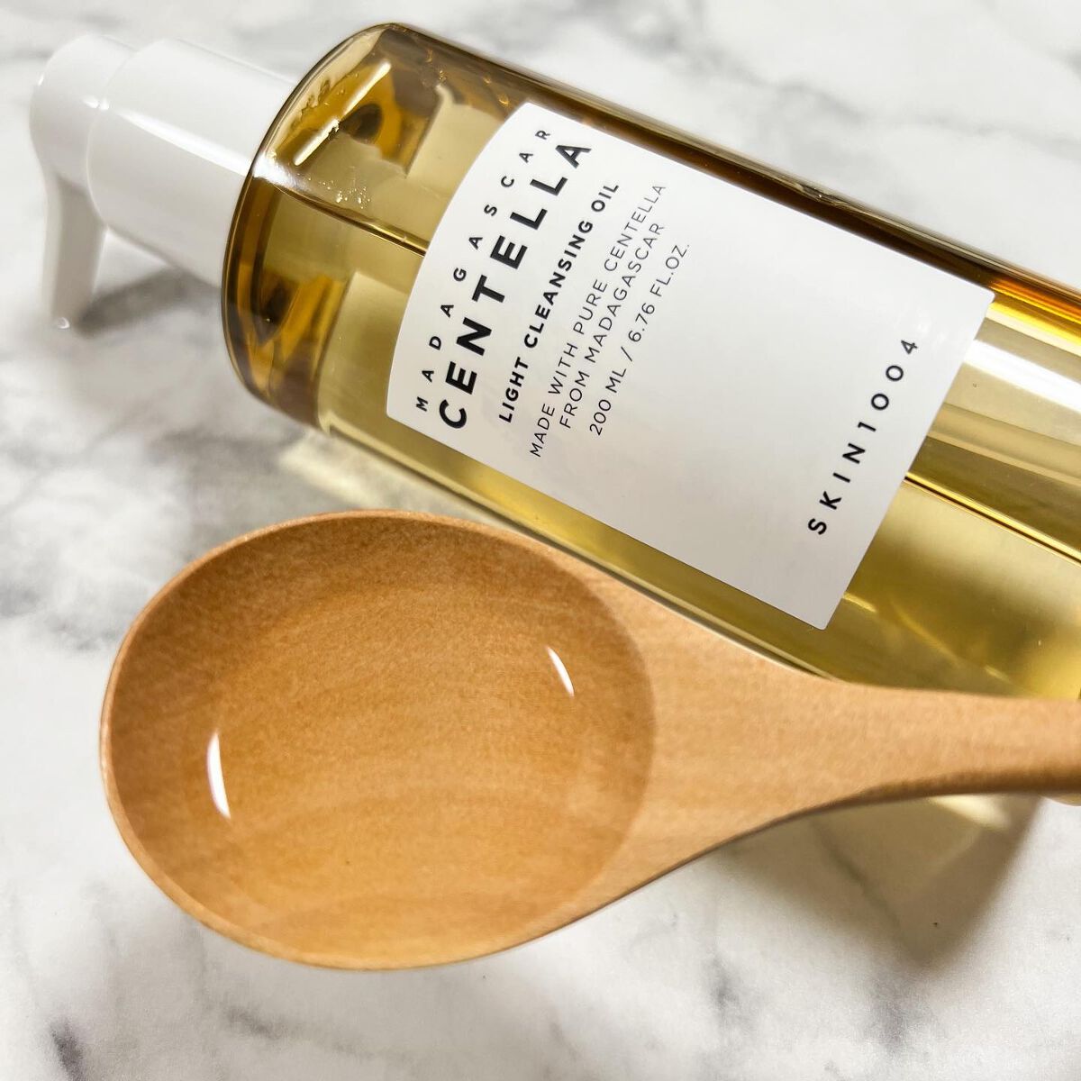 センテラ ライトクレンジングオイル/SKIN1004/オイルクレンジングを使ったクチコミ（3枚目）
