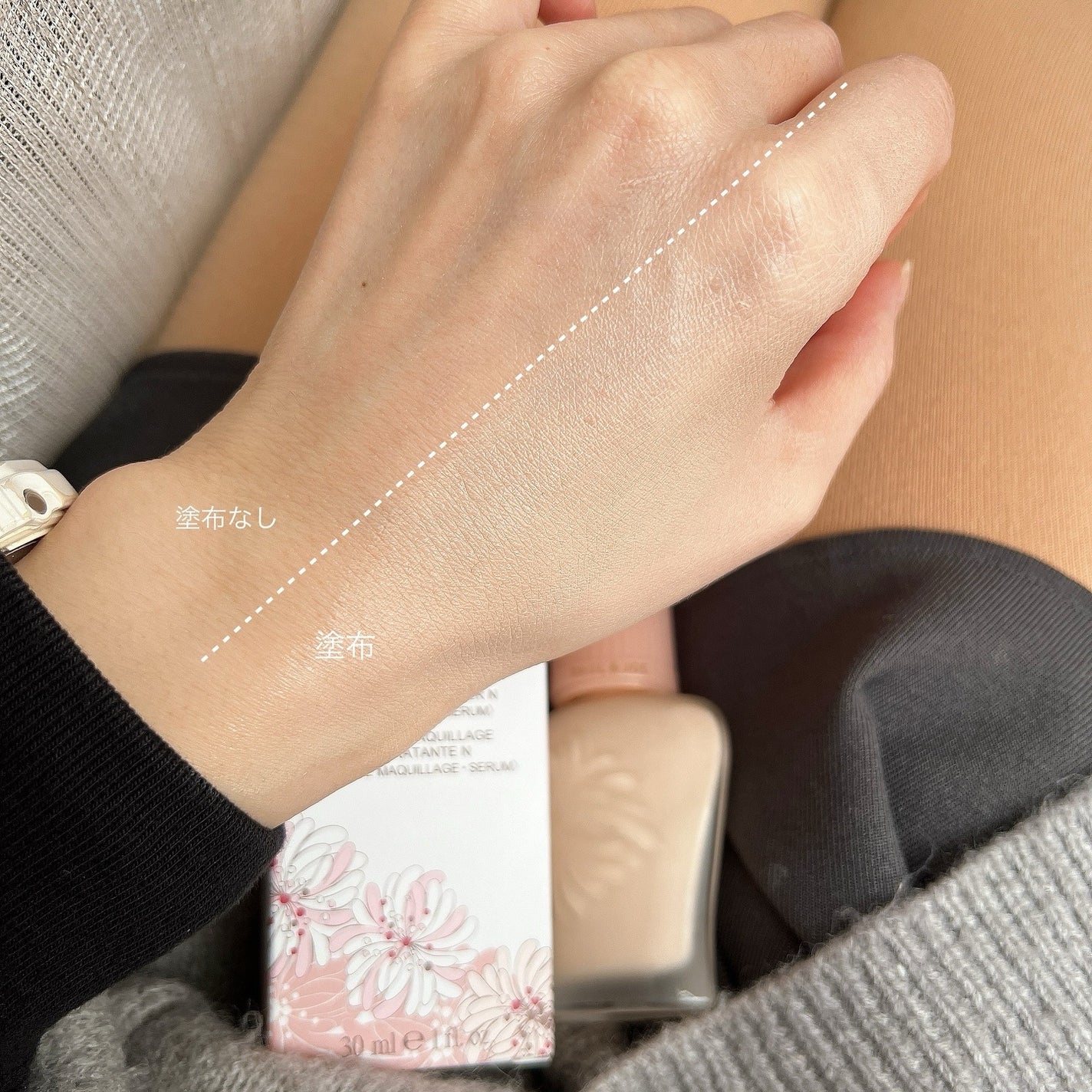 モイスチュアライジング プライマー/PAUL & JOE BEAUTE/化粧下地を使ったクチコミ(4枚目)