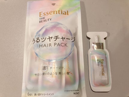 ザビューティ うるツヤチャージヘアパック/エッセンシャル/ヘアマスク・ヘアパックを使ったクチコミ(3枚目)