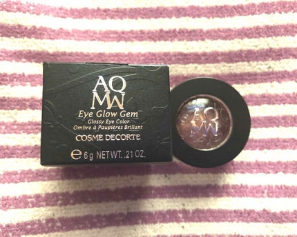 AQ MW アイグロウ ジェム/DECORTÉ/ジェル・クリームアイシャドウを使ったクチコミ(1枚目)