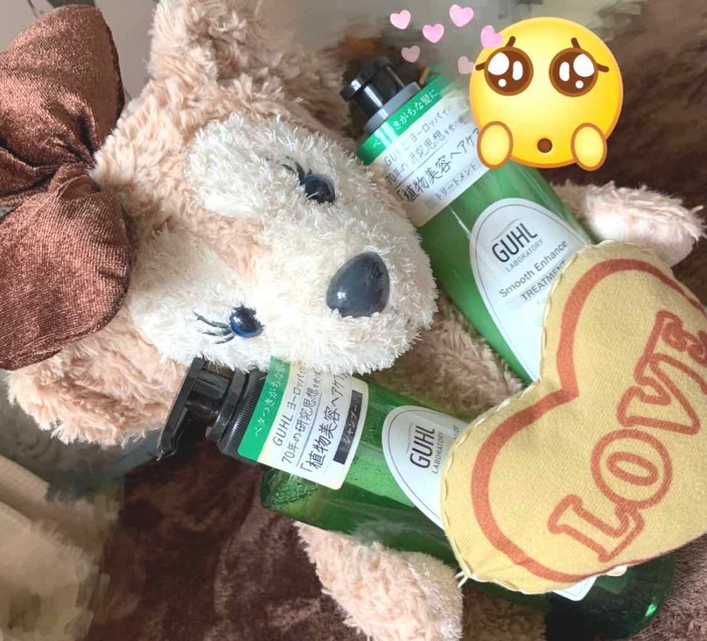 スムースエンハンス シャンプー／トリートメント/GUHL LABORATORY/市販シャンプーを使ったクチコミ（1枚目）