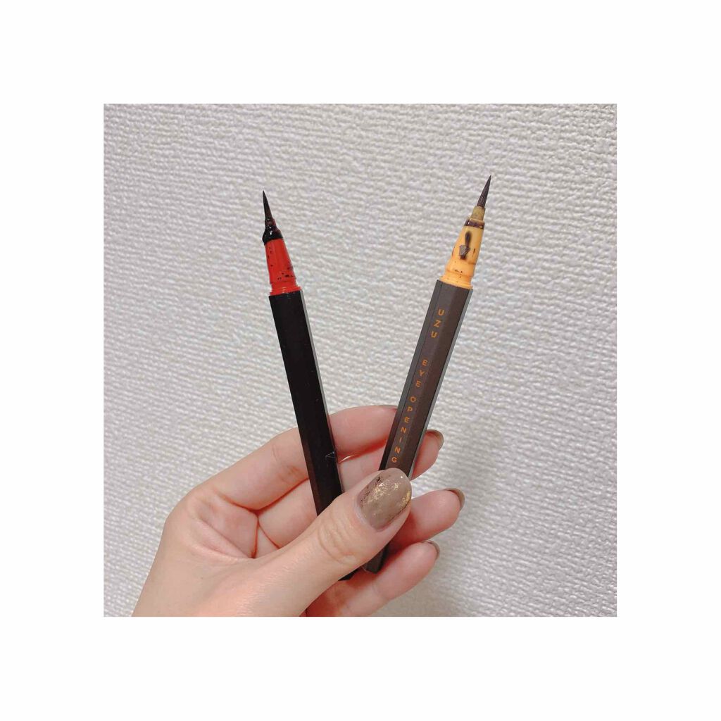 EYE OPENING LINER/UZU BY FLOWFUSHI/リキッドアイライナーを使ったクチコミ(1枚目)