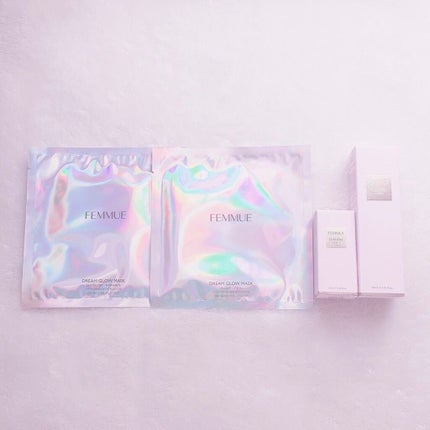 ドリームグロウマスク RR(透明感・キメ)/FEMMUE/シートマスク・パックを使ったクチコミ(2枚目)