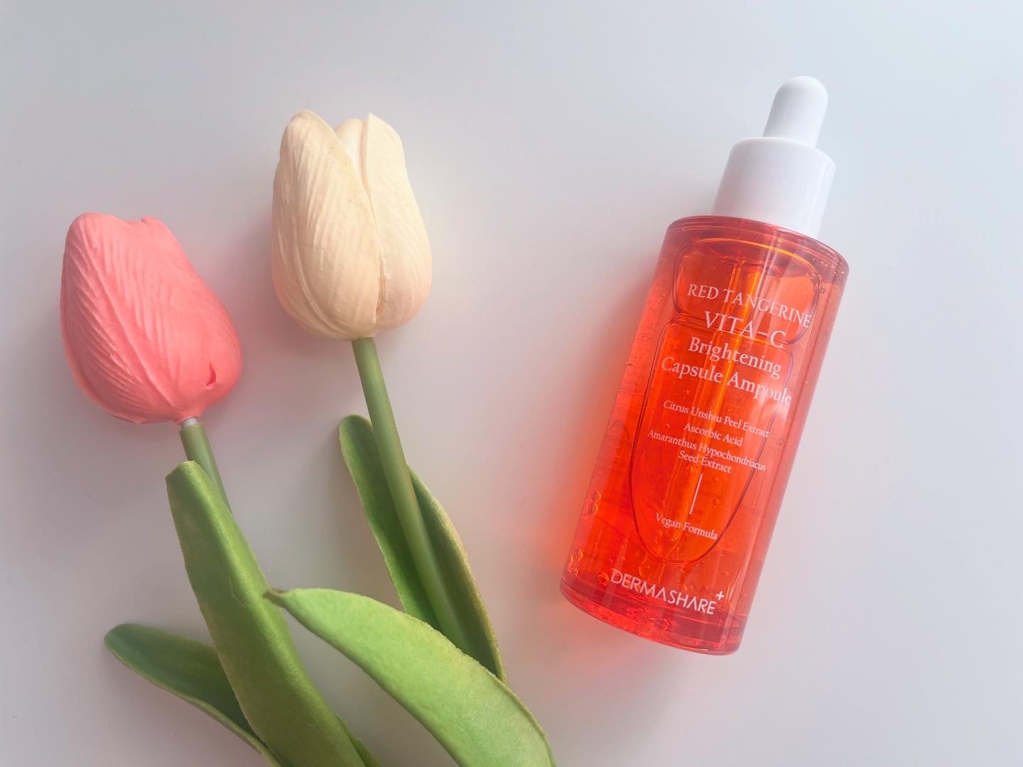 レッドタンジェリンVITA-Cカプセルセラム/DERMASHARE/美容液を使ったクチコミ（1枚目）