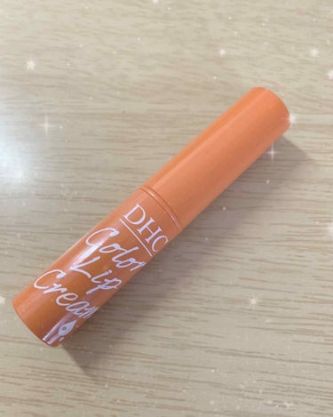 DHC 濃密うるみカラーリップクリームのクチコミ「DHC 濃密うるみカラーリップクリーム（アプリコット）💄✨




私は今まで、色んな色つきリ.....」（2枚目）