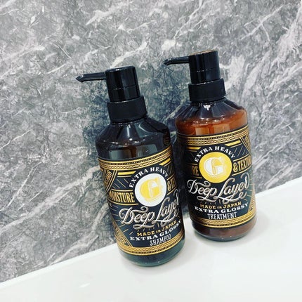 DeepLayer ディープレイヤー シャンプーExG(R)/トリートメントExG(R)のクチコミ「こちらは、自分史上最高のまとまりへ。
をコンセプトにしたシャンプー&トリートメント。
【.....」(1枚目)