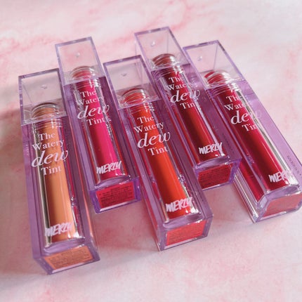 ザ ウォータリーデューティント/MERZY/リップティントを使ったクチコミ(1枚目)