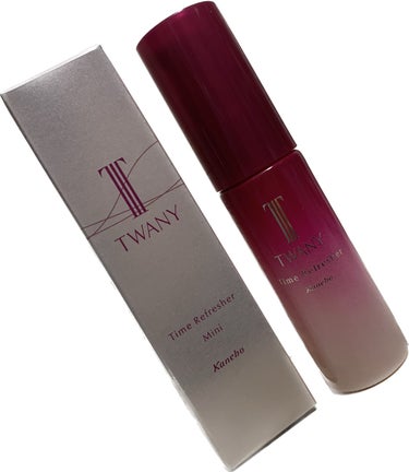 TWANY

タイムリフレッシャーV

18ml  ¥880(税込)



お試しサイズがあったので購入してみました！


使用方法↓

洗顔後、肌にマッサージしながら顔全体に
じっくりていねいになじま