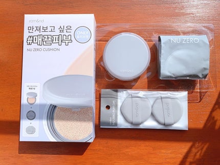 ヌーゼロクッション/rom&nd/クッションファンデーションを使ったクチコミ(7枚目)