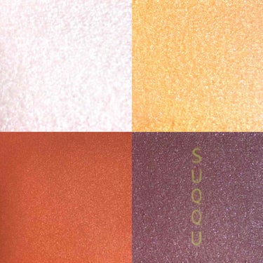デザイニング カラー アイズ 015 橙結 -DAIDAIMUSUBI/SUQQU/アイシャドウパレットを使ったクチコミ（2枚目）