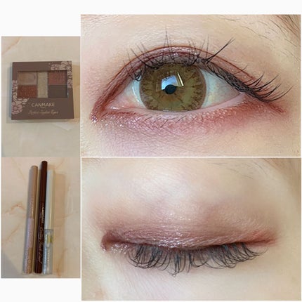 クリーミータッチライナー/キャンメイク/ジェルアイライナーを使ったクチコミ(4枚目)