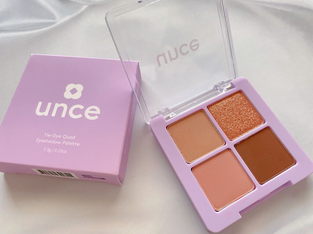 タイダイ クワッド アイシャドウ/unce/アイシャドウパレットを使ったクチコミ（2枚目）