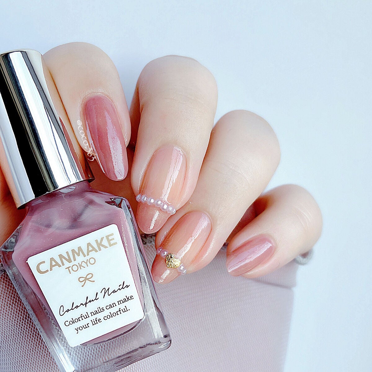 カラフルネイルズ/キャンメイク/マニキュアを使ったクチコミ(3枚目)