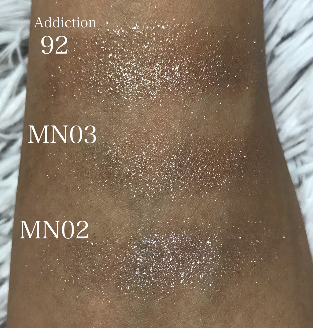 アイカラー プレイフル MN03/エレガンス クルーズ/単色アイシャドウを使ったクチコミ（2枚目）