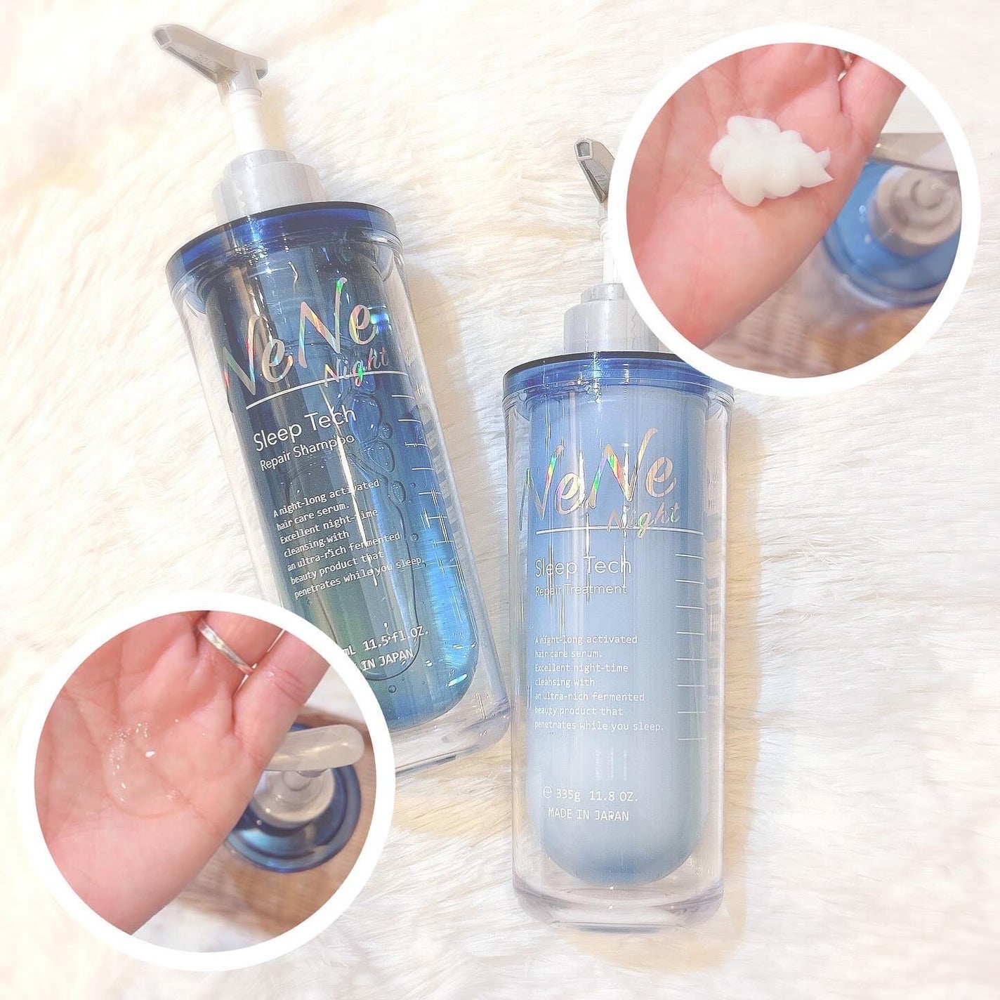 スリープテック リペア シャンプー/ヘアトリートメント/NeNe Night/市販シャンプーを使ったクチコミ(3枚目)