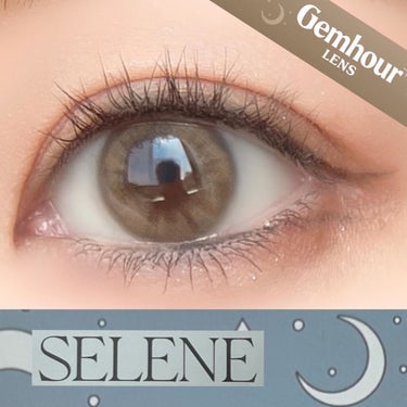 Selene/Gemhour lens/１ヶ月（１MONTH）カラコンを使ったクチコミ（1枚目）