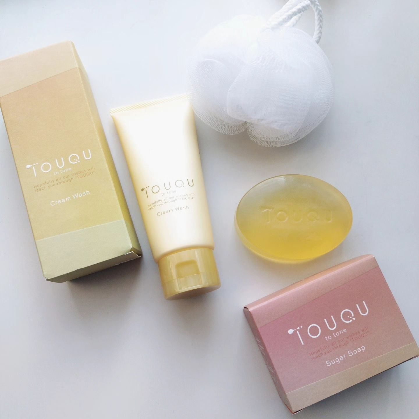 TOUQU to tone　シュガーソープ/TOUQU to tone/洗顔石鹸を使ったクチコミ（1枚目）