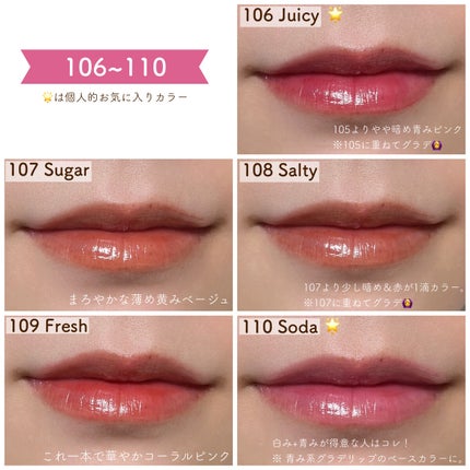 フルーティーグラムティント/Laka/リップティントを使ったクチコミ(6枚目)