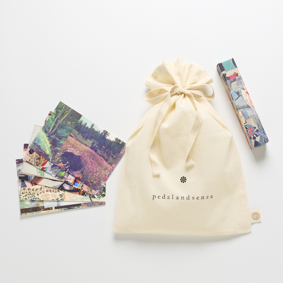 Pedal & Senza Hand Cream & Postcard Gift Set  〈doux〉