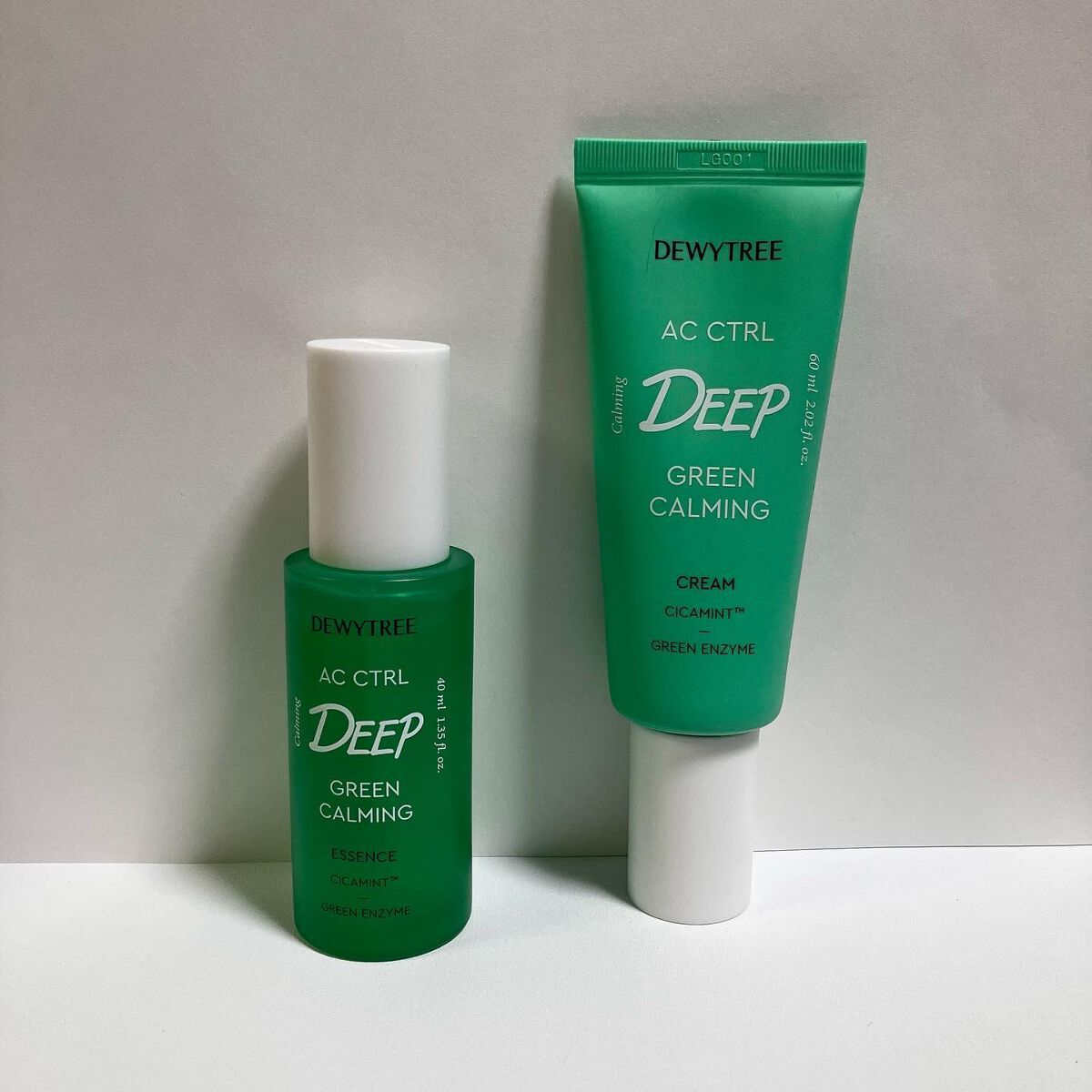 ACコントロールディープ グリーンカーミング エッセンス/DEWYTREE/美容液を使ったクチコミ（1枚目）